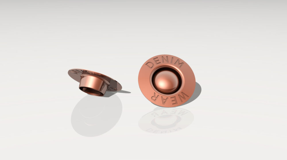 ENGRAVED NIPPLE RIVET