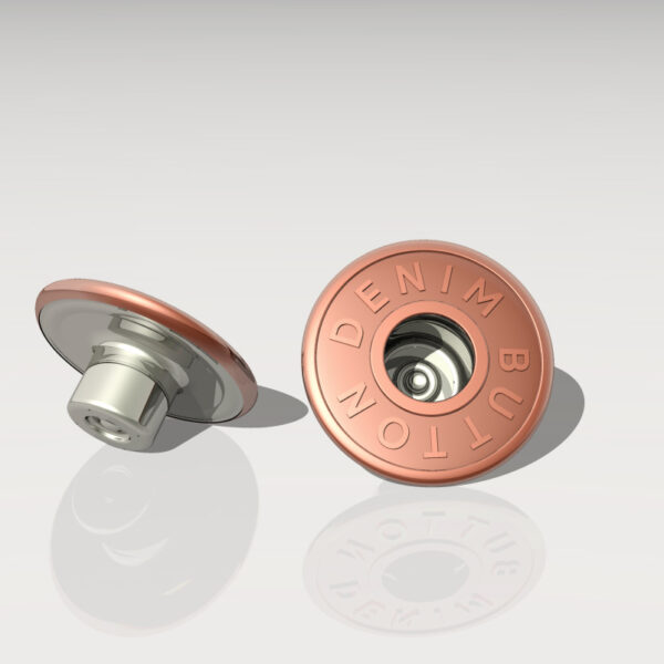 BUTTON WITH HOLE PRONG STUDS
